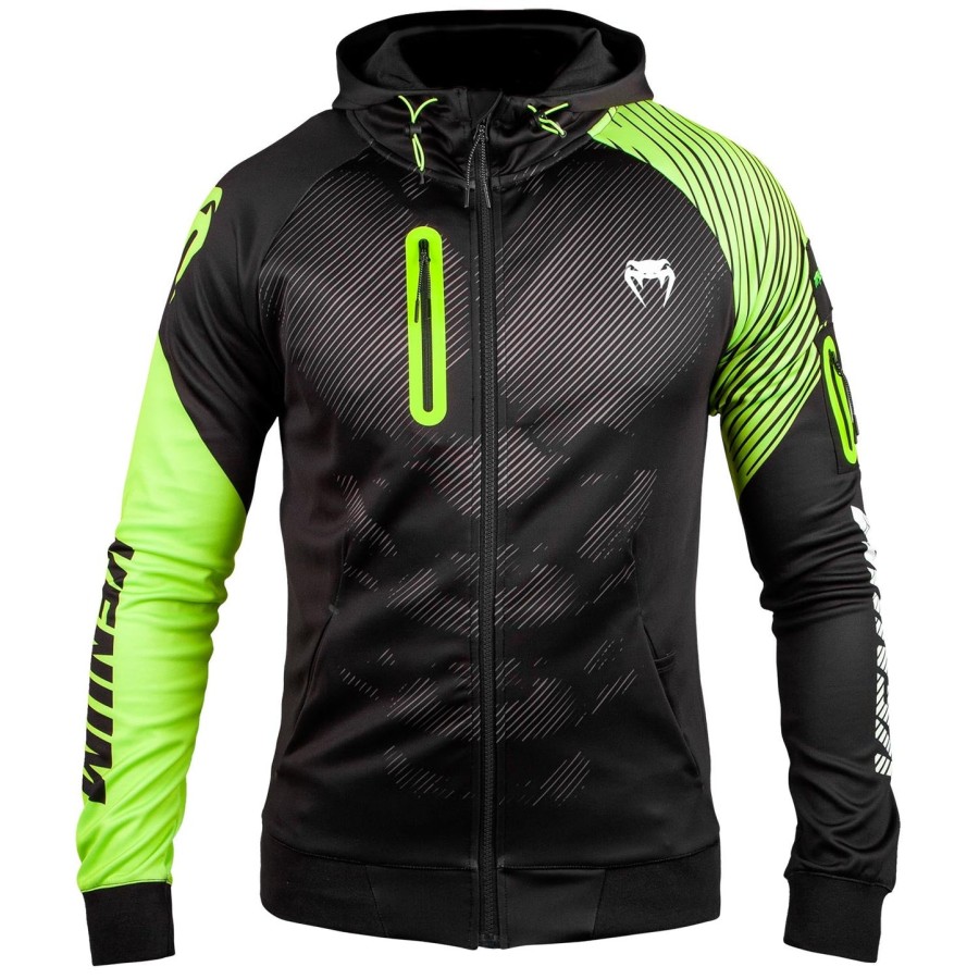 venum training camp 2.0 hettegenser - svartneo gul