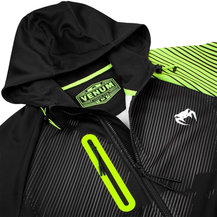 venum training camp 2.0 hettegenser - svartneo gul