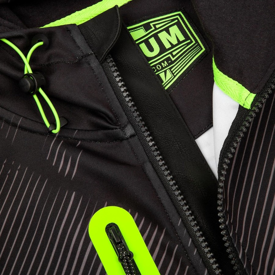 venum training camp 2.0 hettegenser - svartneo gul