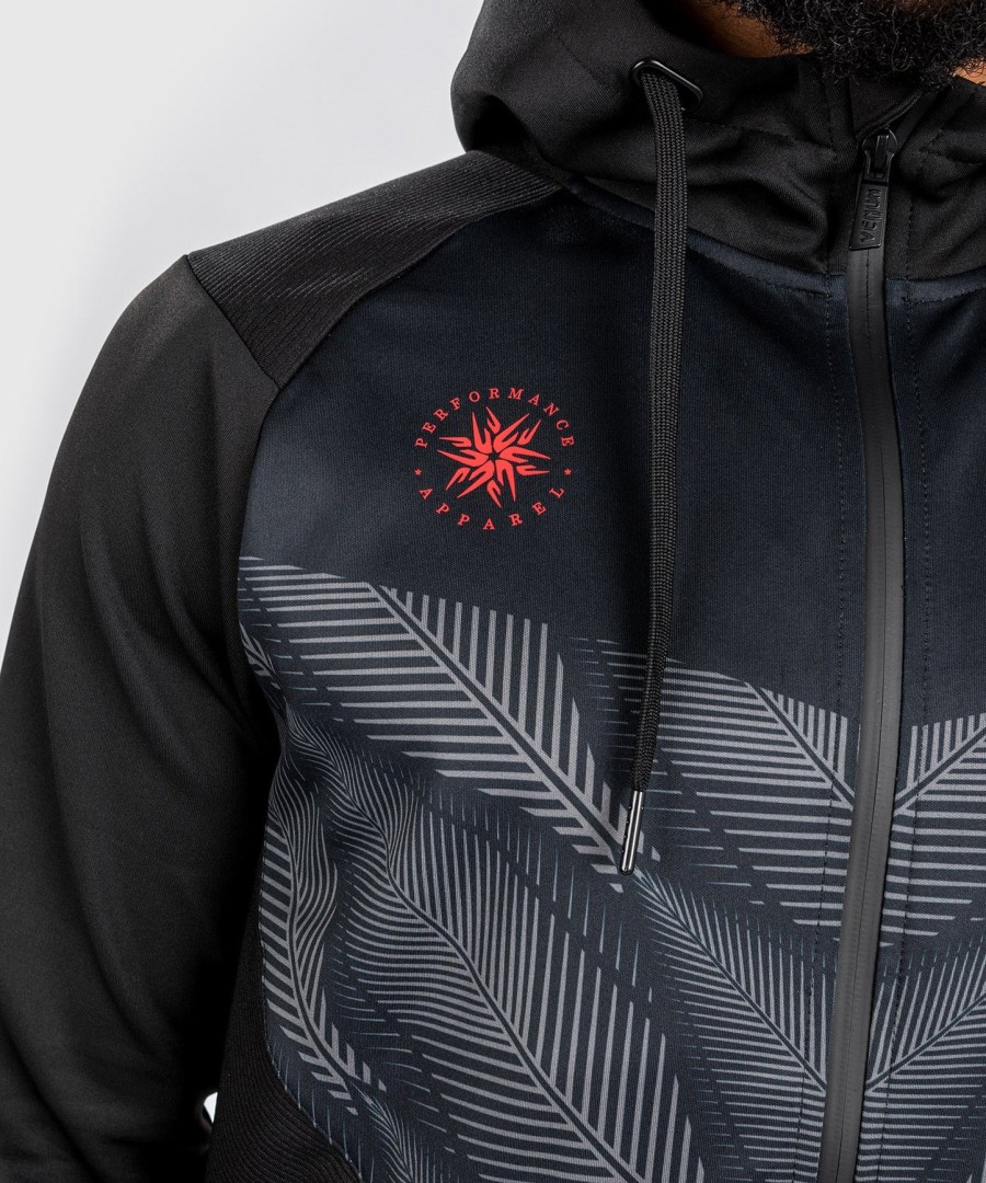 venum phantom hoody - svartrød