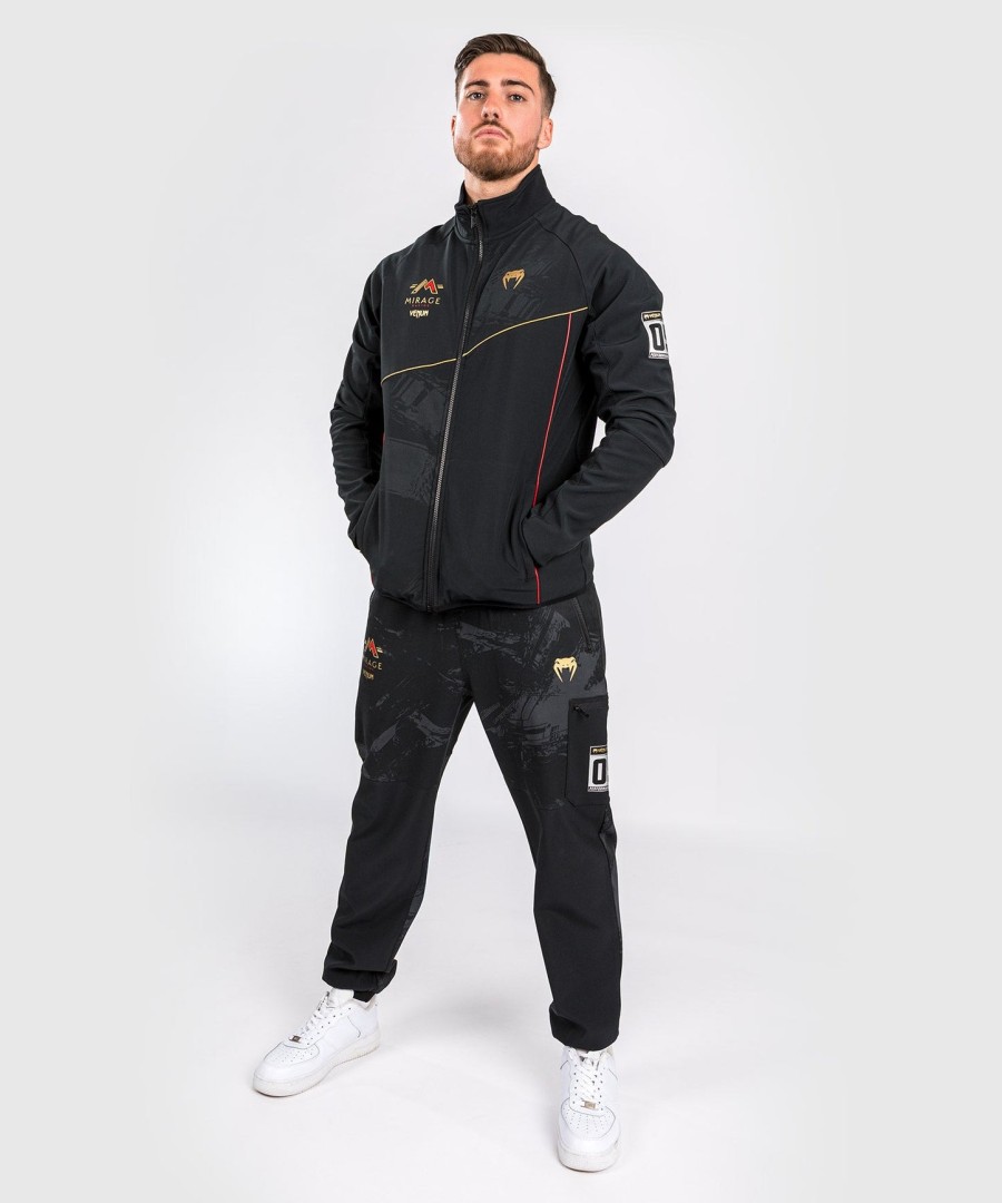 venum x mirage softshelljakke - svartgull