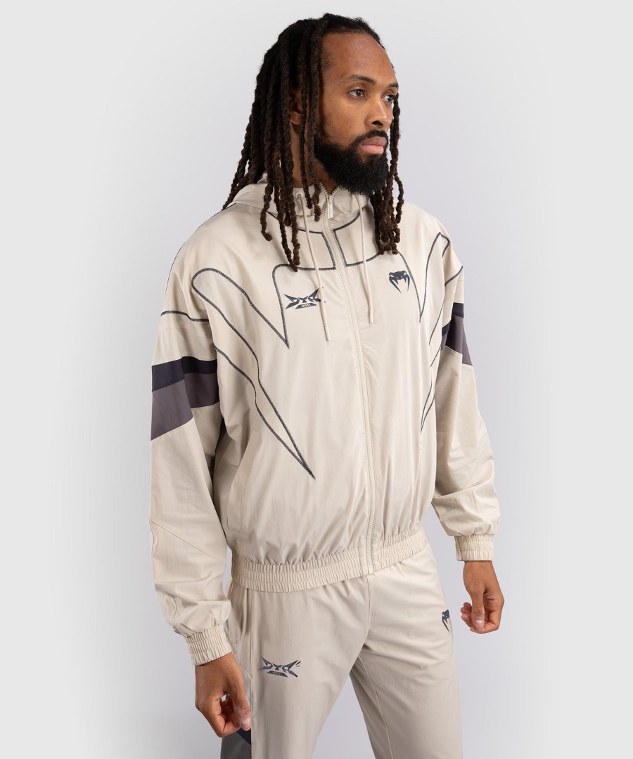 venum x dtr fight attack 90 treningsjakke – off-white