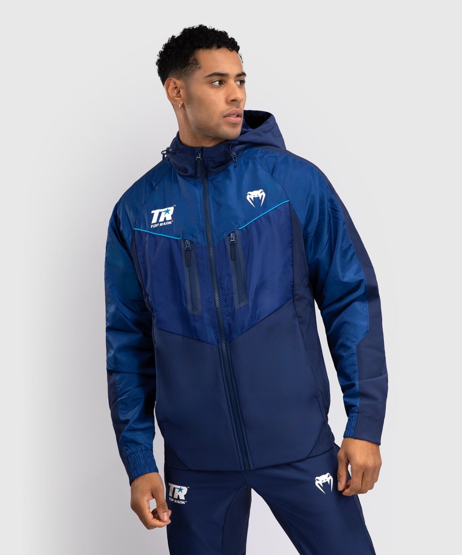 venum x top rank original hettegenser med glidelås – marineblå
