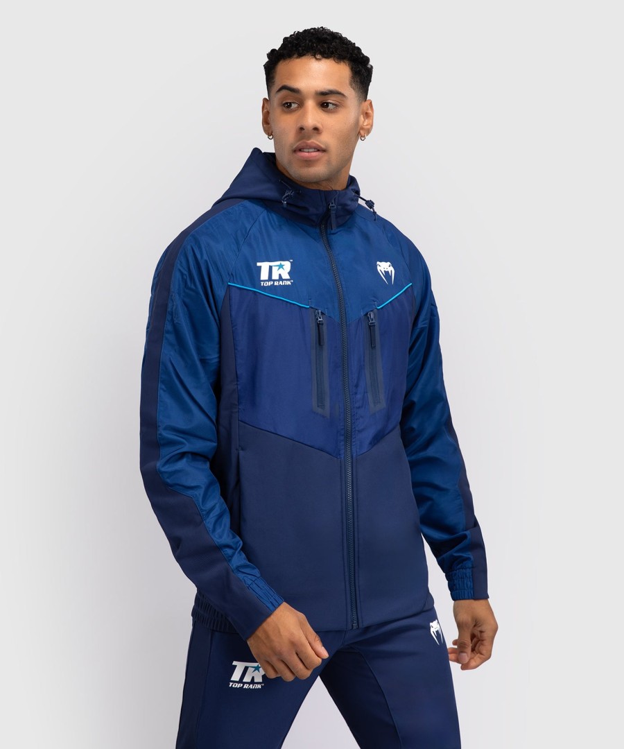 venum x top rank original hettegenser med glidelås – marineblå