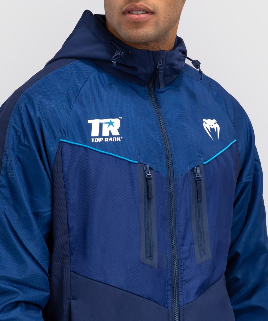 venum x top rank original hettegenser med glidelås – marineblå