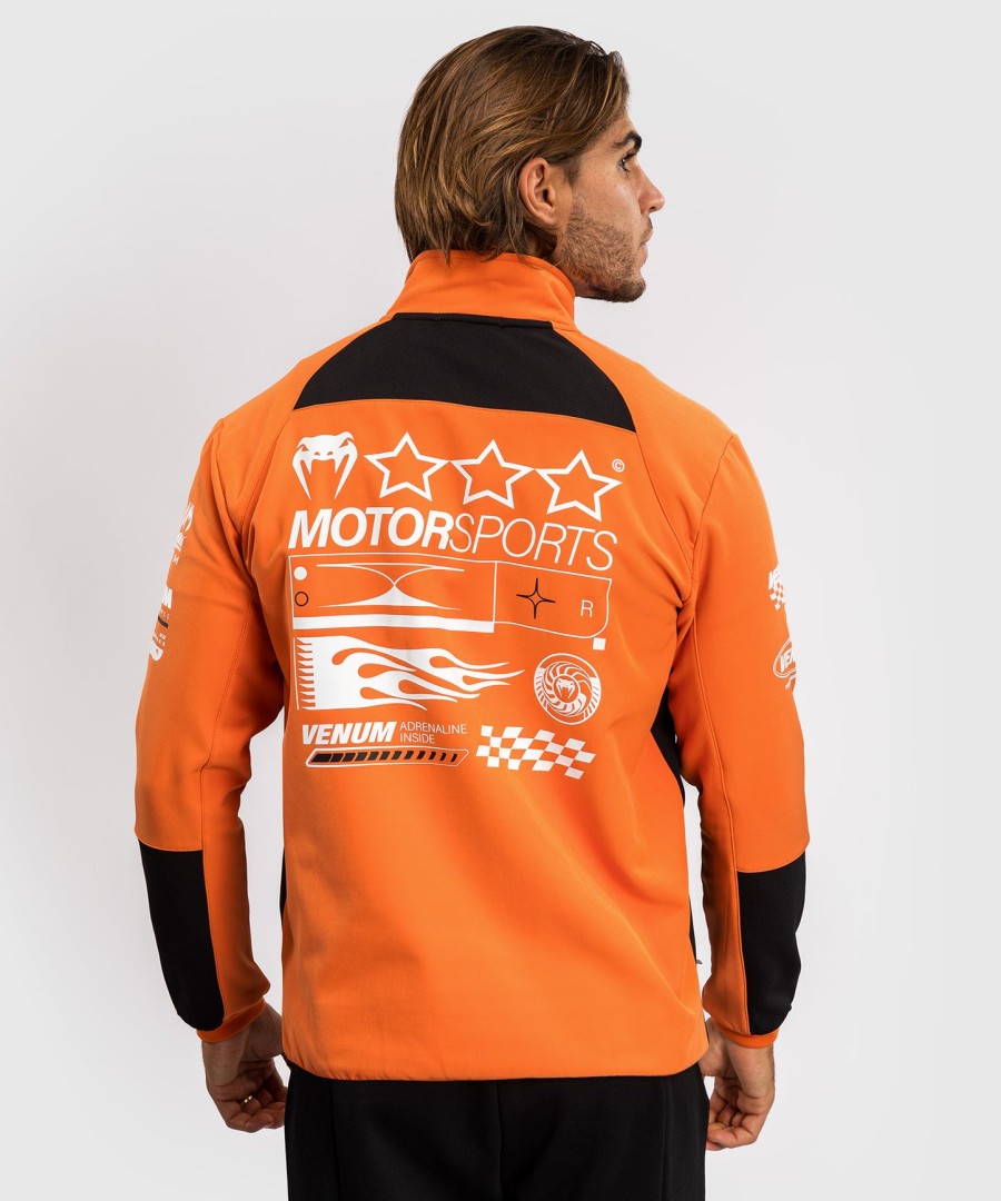 venum motorsport softshell-jakke - mandarin