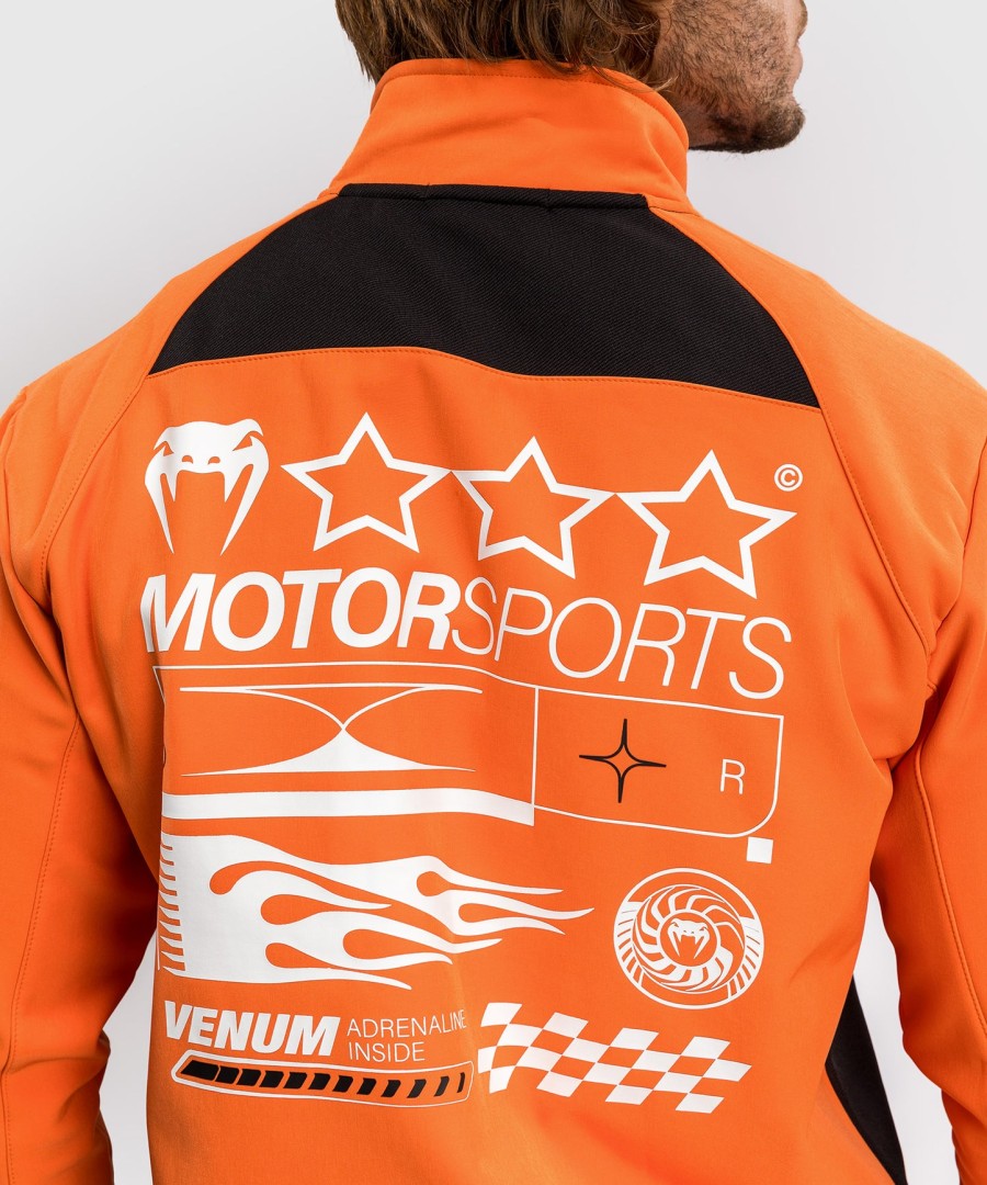 venum motorsport softshell-jakke - mandarin