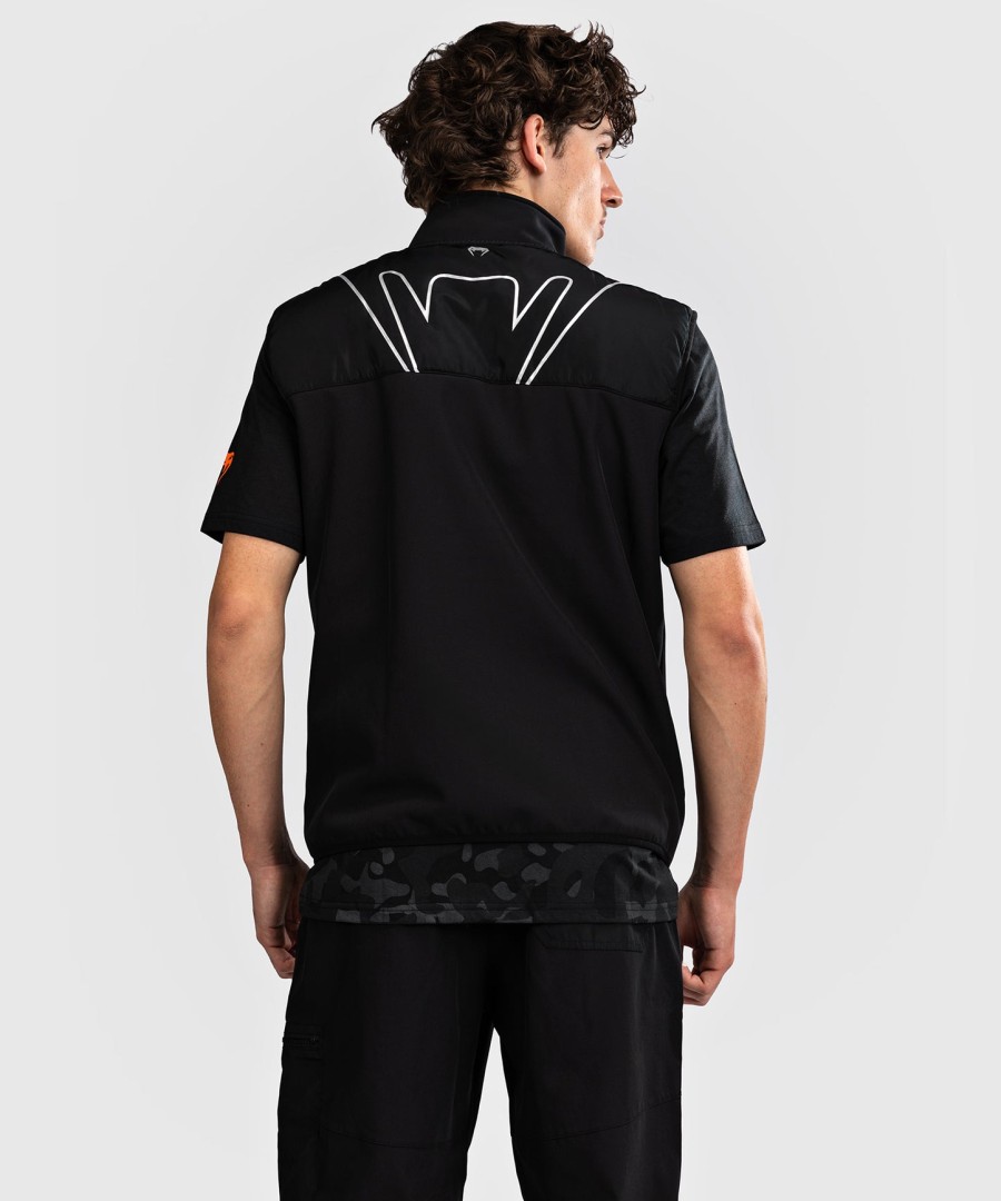 venum paddock softshell jakke korte ermer - svart