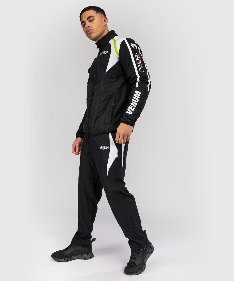 venum x bud racing herrejakke - svarthvitlimegrønn