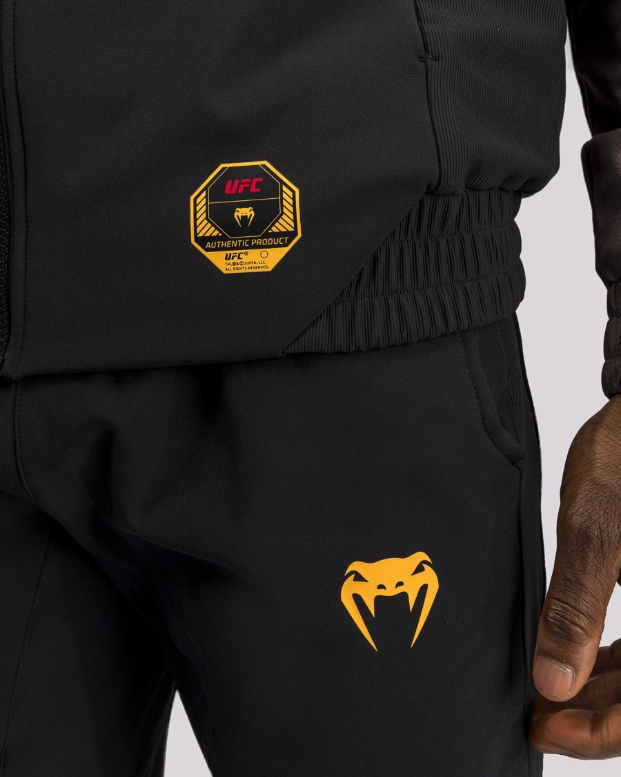 ufc fusion av venum fight week herre zip hettegenser - jordbrun