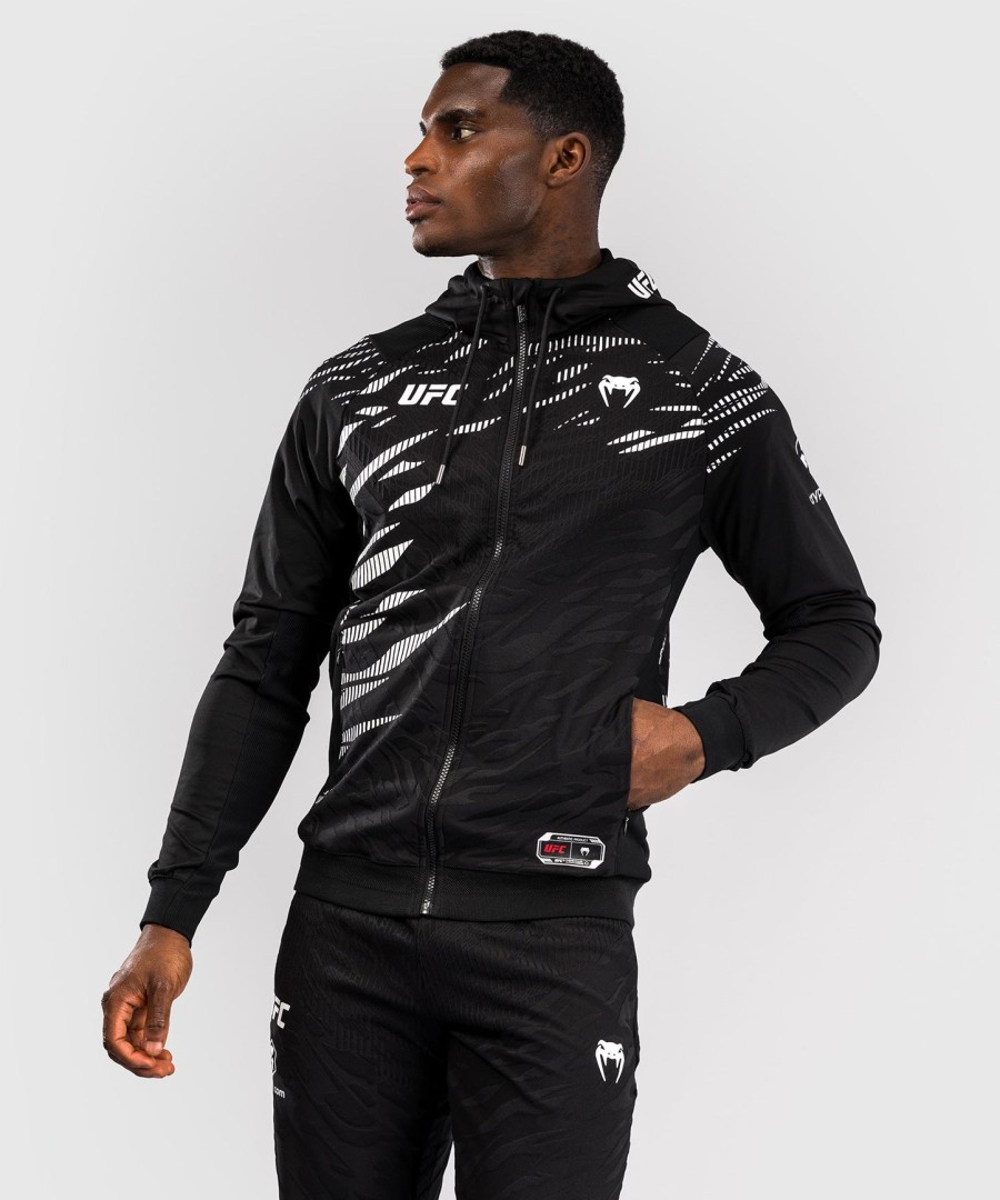 ufc fusion av venum authentic fight night menns walkout hettegenser - svart