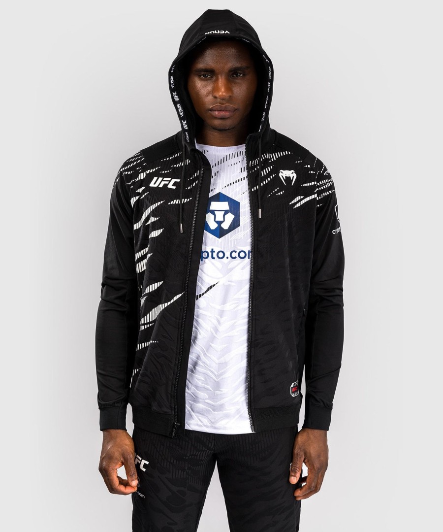 ufc fusion av venum authentic fight night menns walkout hettegenser - svart