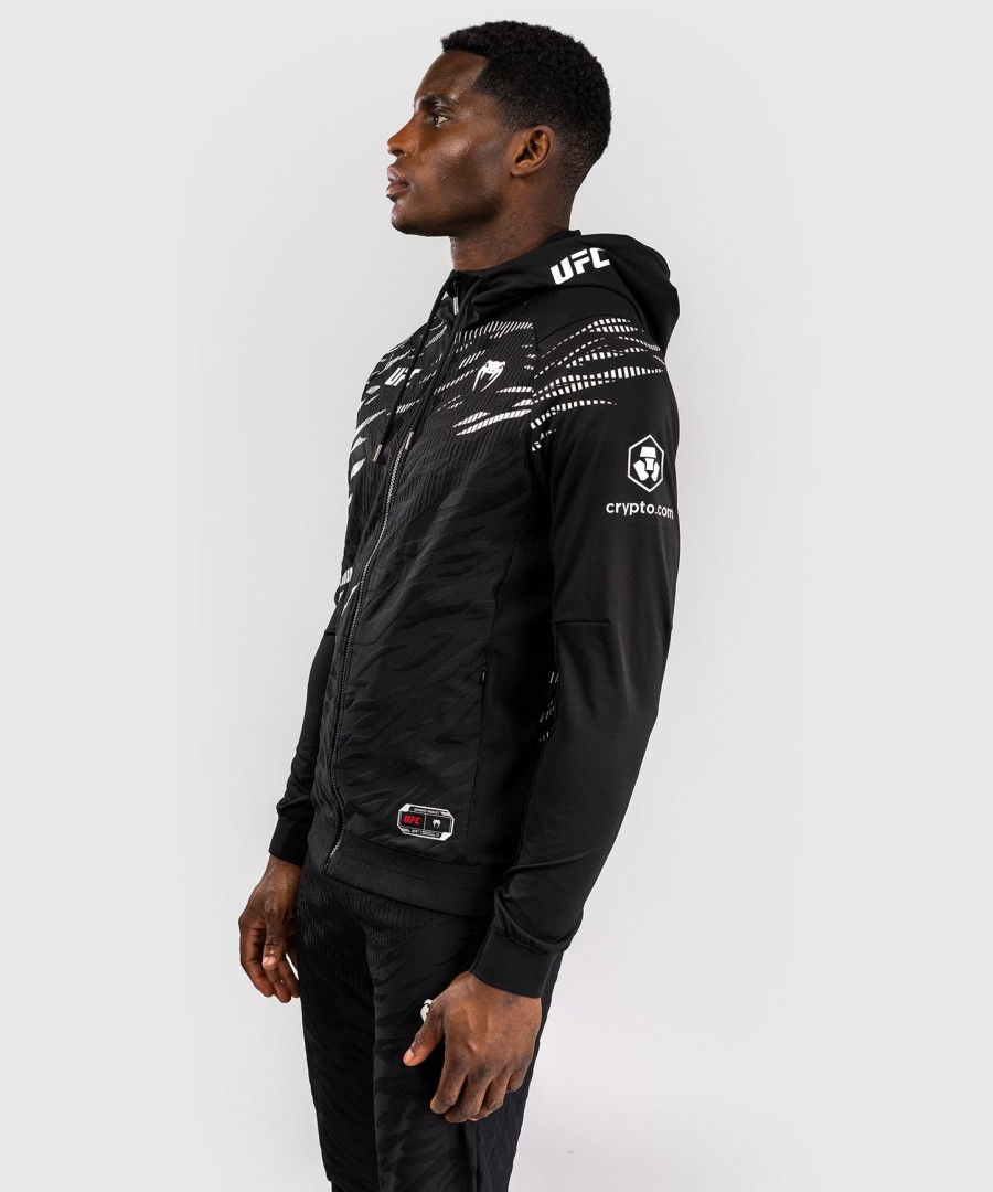 ufc fusion av venum authentic fight night menns walkout hettegenser - svart