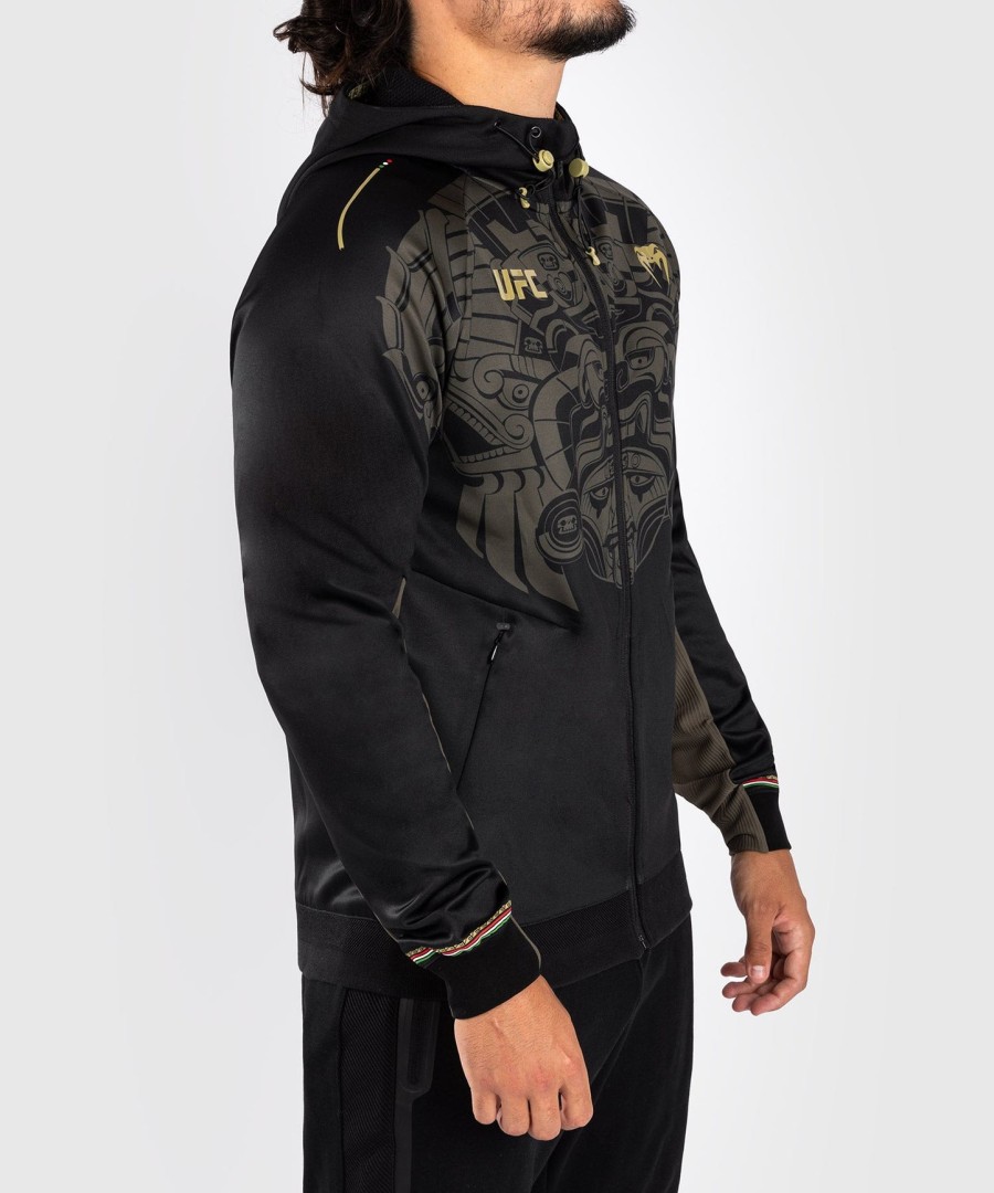 noche ufc av venum authentic fight night menns walkout hettegenser - svart