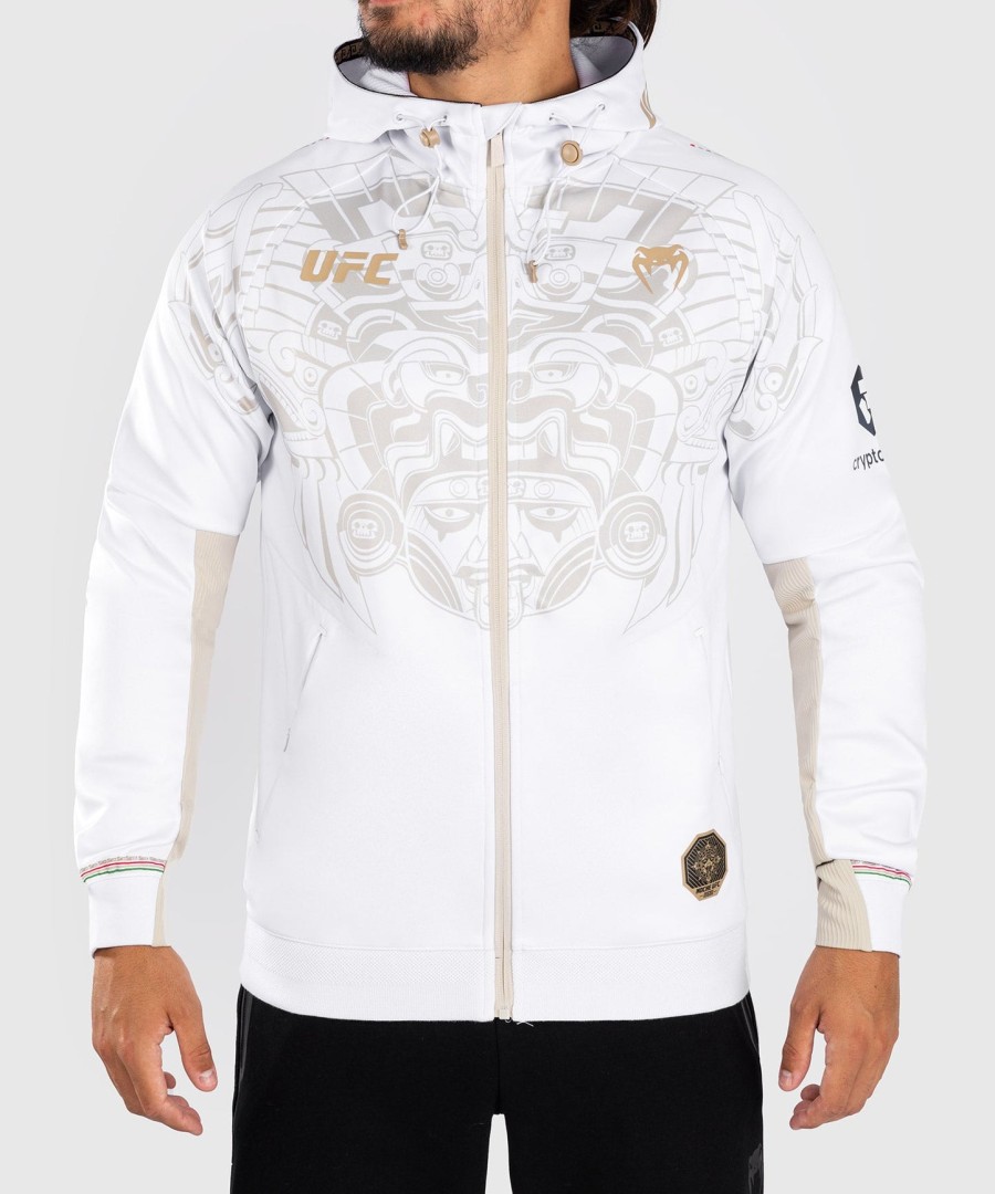 noche ufc av venum authentic fight night menns walkout hettegenser - hvit
