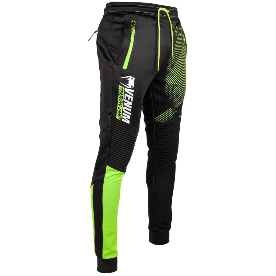venum training camp 2.0 joggebukse - svartneo gul - eksklusiv