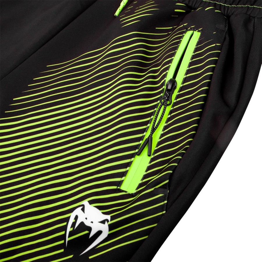 venum training camp 2.0 joggebukse - svartneo gul - eksklusiv