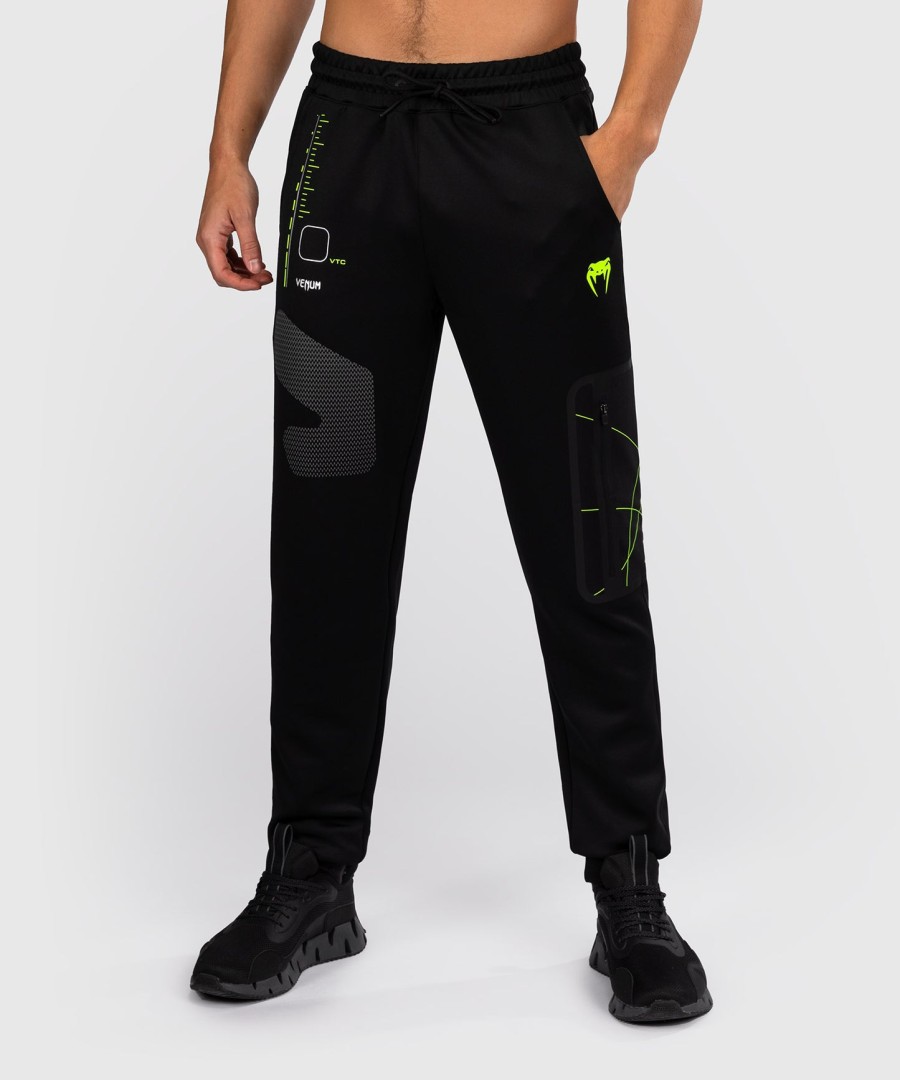 venum training camp 4.0 joggebukse - svartneongrønn