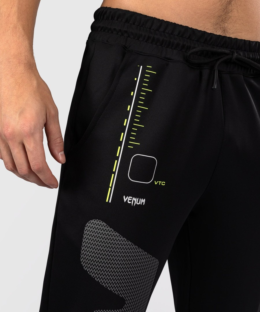 venum training camp 4.0 joggebukse - svartneongrønn