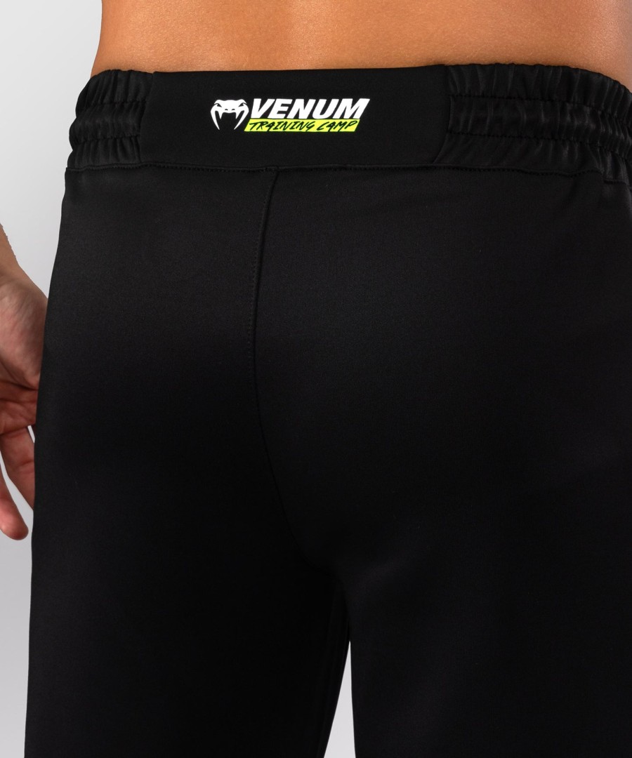 venum training camp 4.0 joggebukse - svartneongrønn
