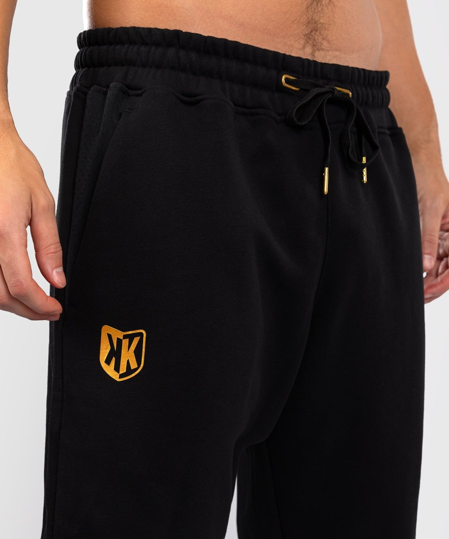 fk x venum hexagone mma joggebukse - svartgull