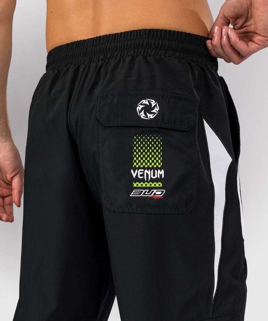 venum x bud racing herre joggebukse - svarthvitlimegrønn