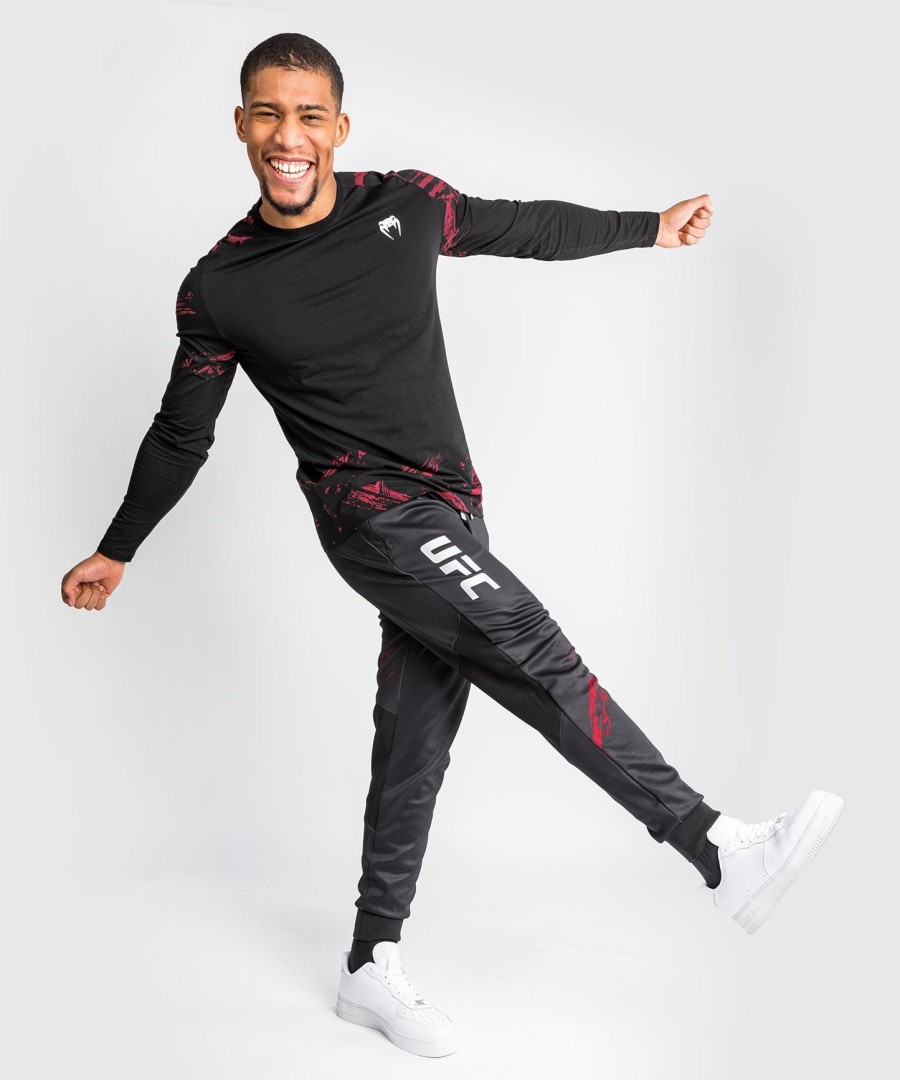ufc venum authentic fight week 2.0 joggebukse - svartrød