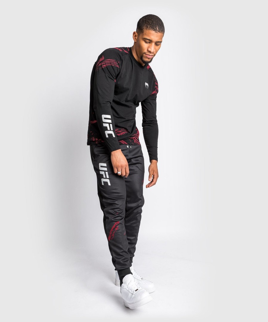 ufc venum authentic fight week 2.0 joggebukse - svartrød