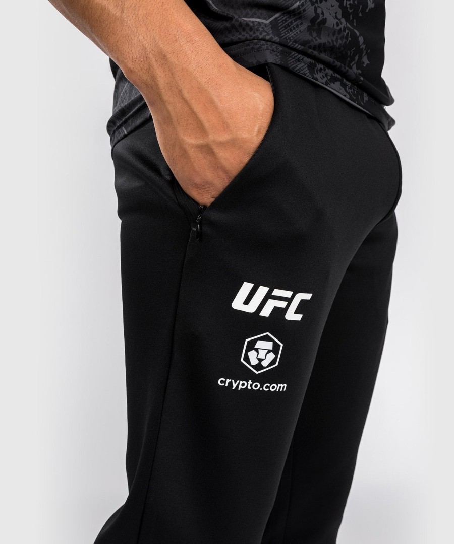 ufc adrenaline by venum authentic fight night menns walkout-bukse – svart
