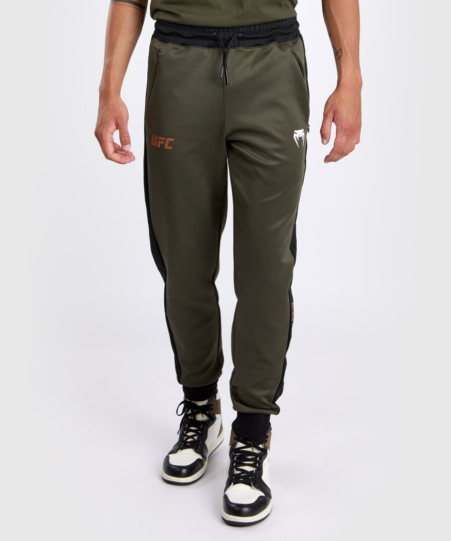 ufc adrenaline by venum fight week herre performance joggingbukser - khakibronse