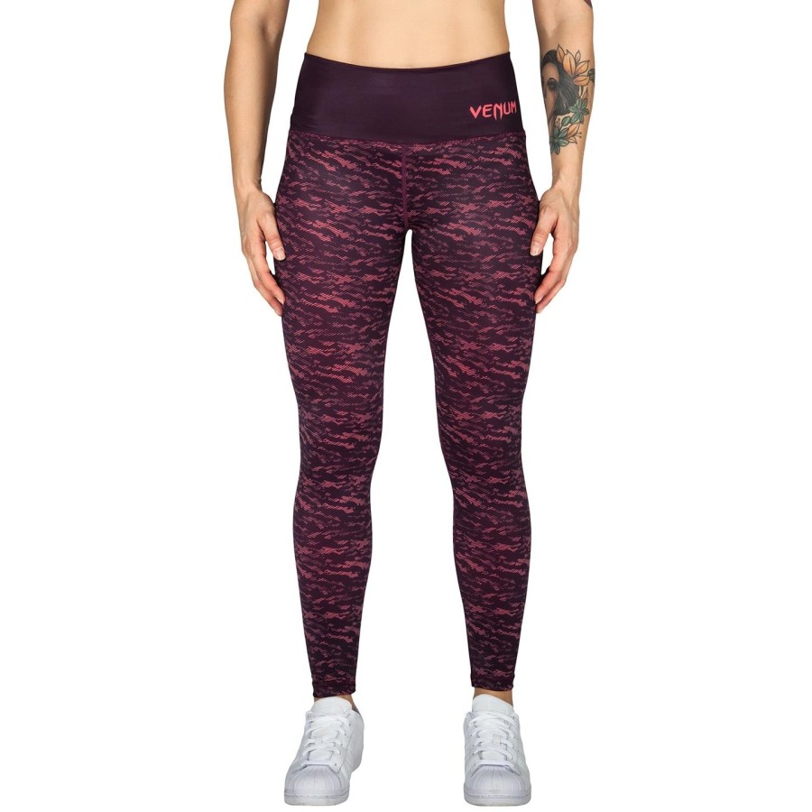 venum camoline leggings - svartkorall