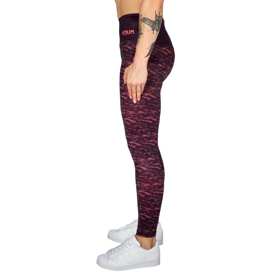 venum camoline leggings - svartkorall