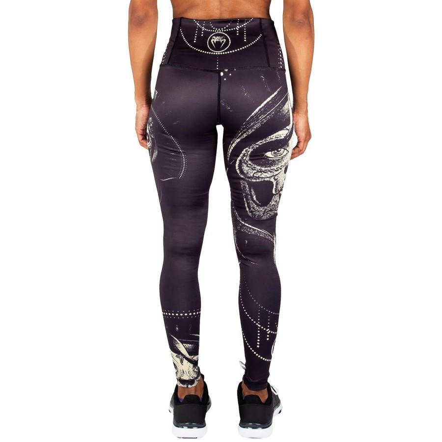 venum santa muerte leggings - svartgul