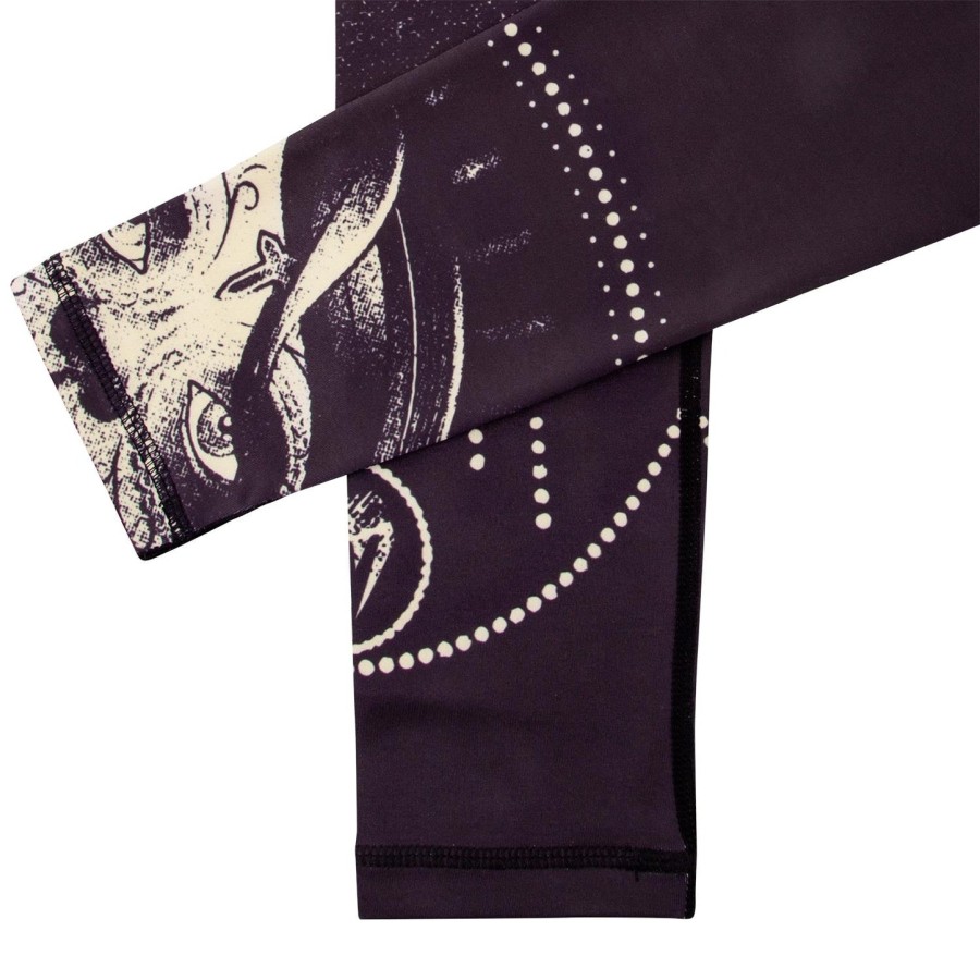 venum santa muerte leggings - svartgul