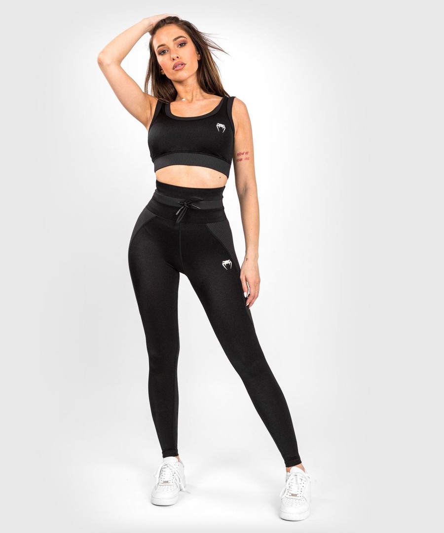 venum glow-leggings – for kvinner – svart