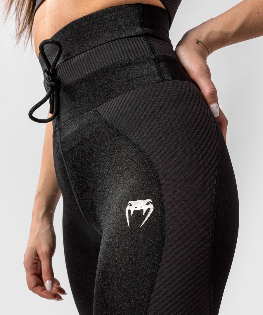 venum glow-leggings – for kvinner – svart