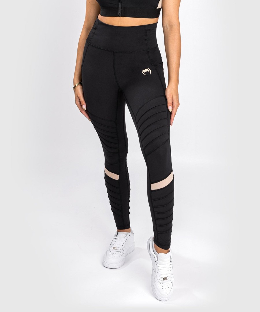 venum moto-leggings – for kvinner – svartsand