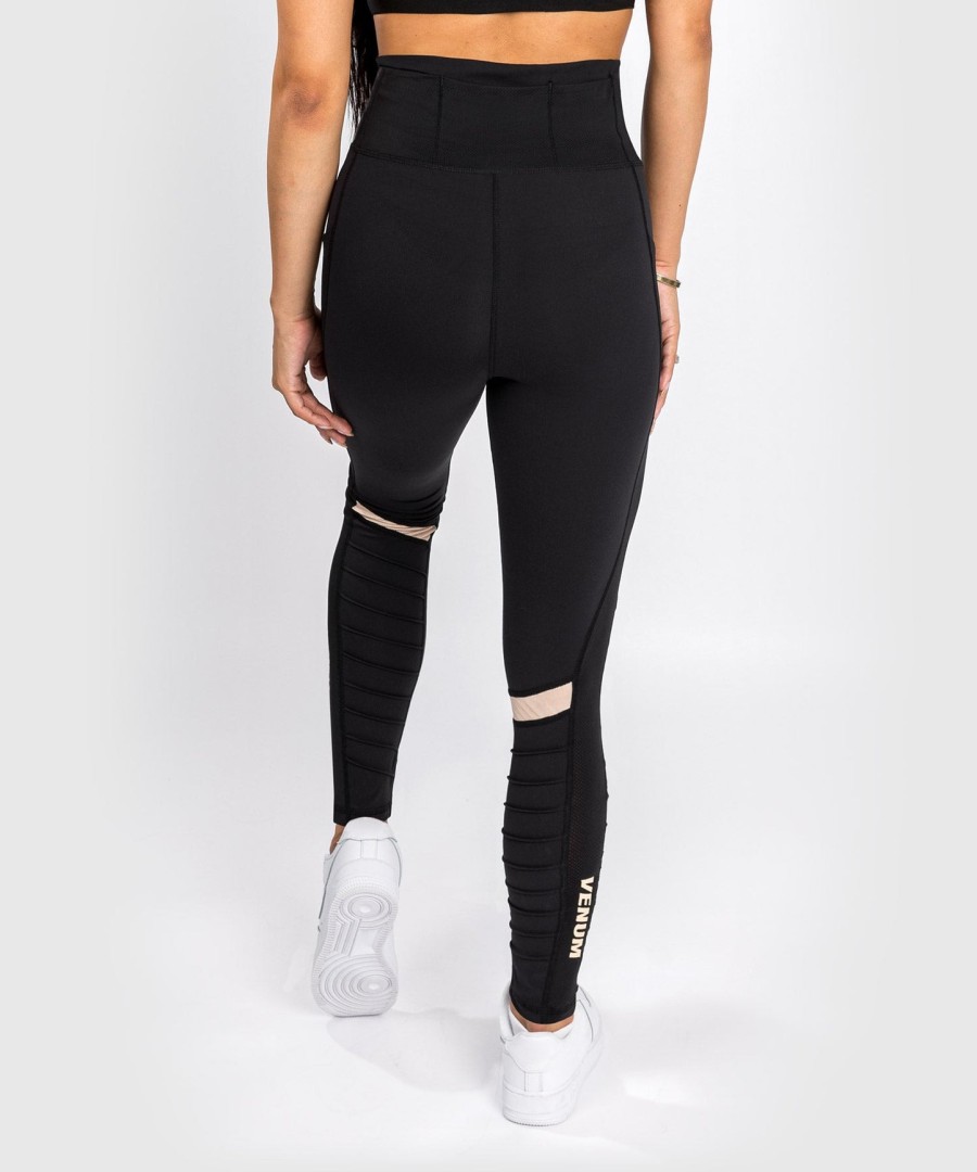 venum moto-leggings – for kvinner – svartsand