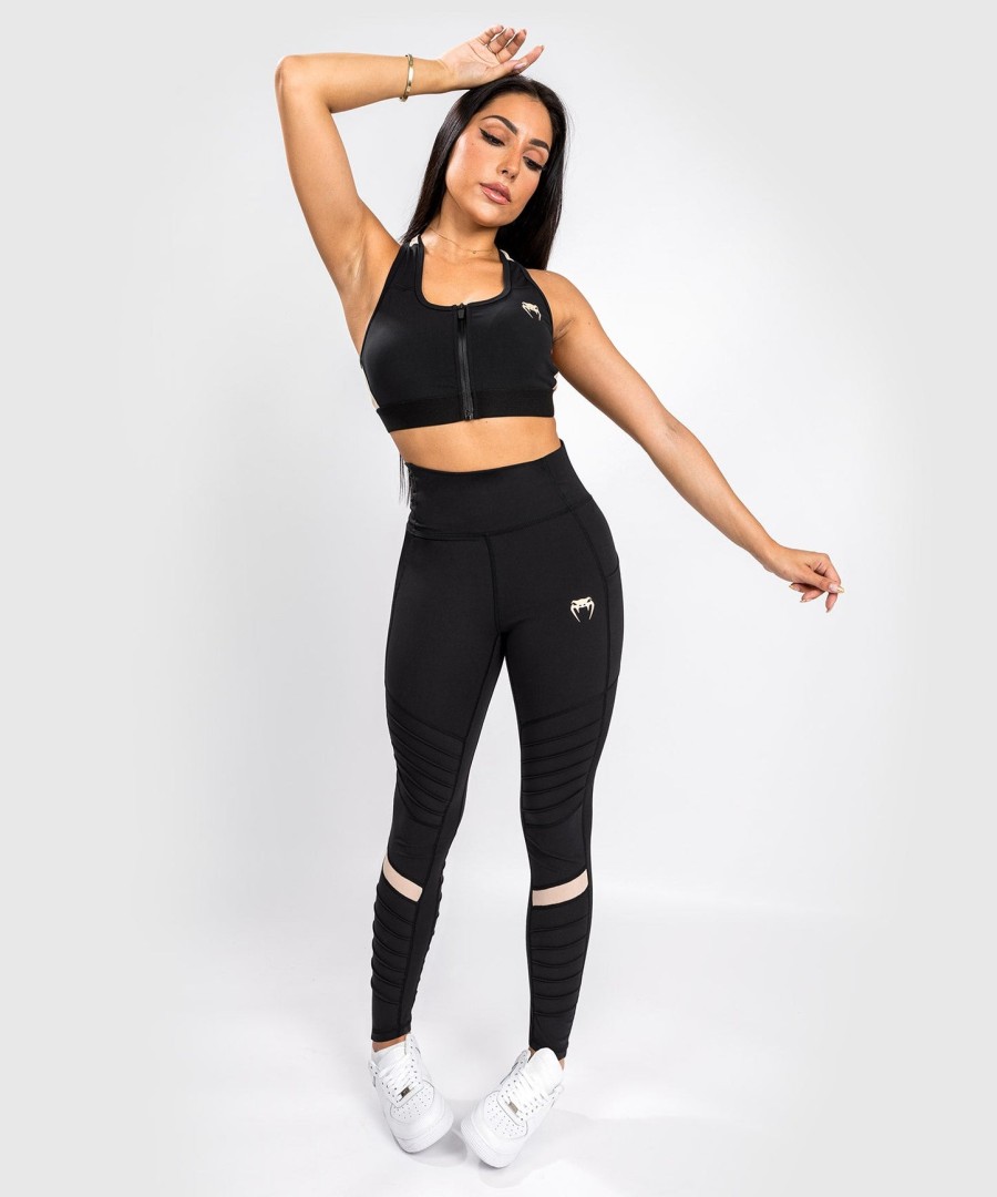 venum moto-leggings – for kvinner – svartsand