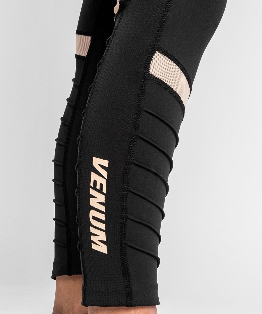 venum moto-leggings – for kvinner – svartsand
