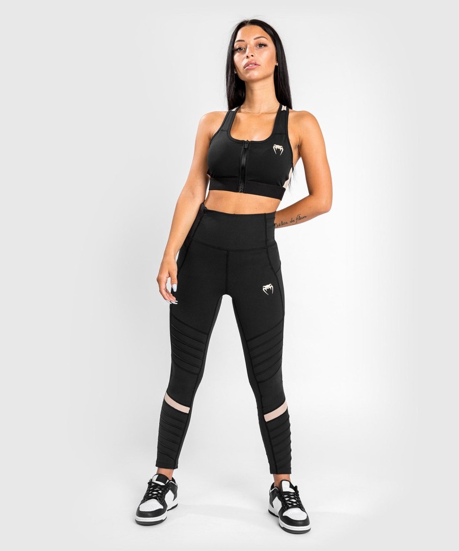 venum moto leggings 78 - for dame - svartsand
