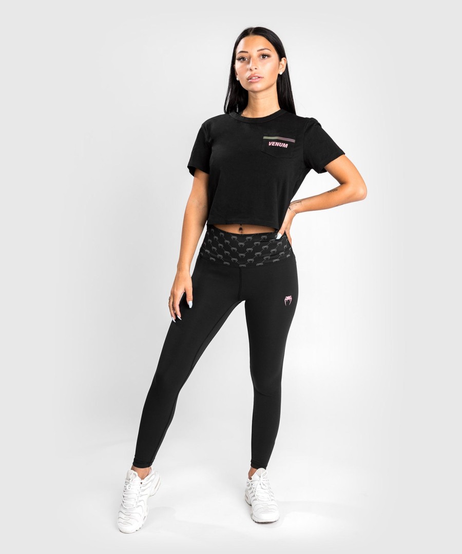 venum monogram 78 leggings - svartrosa gull