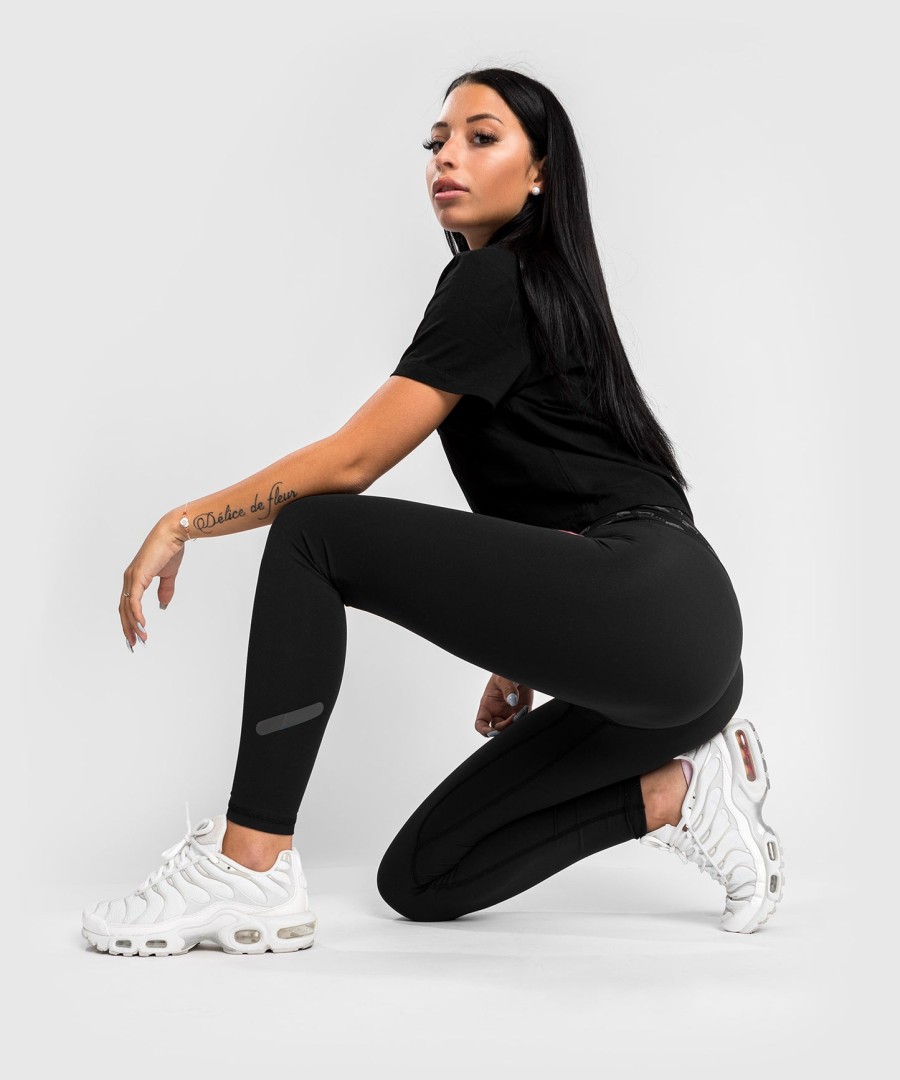 venum monogram 78 leggings - svartrosa gull