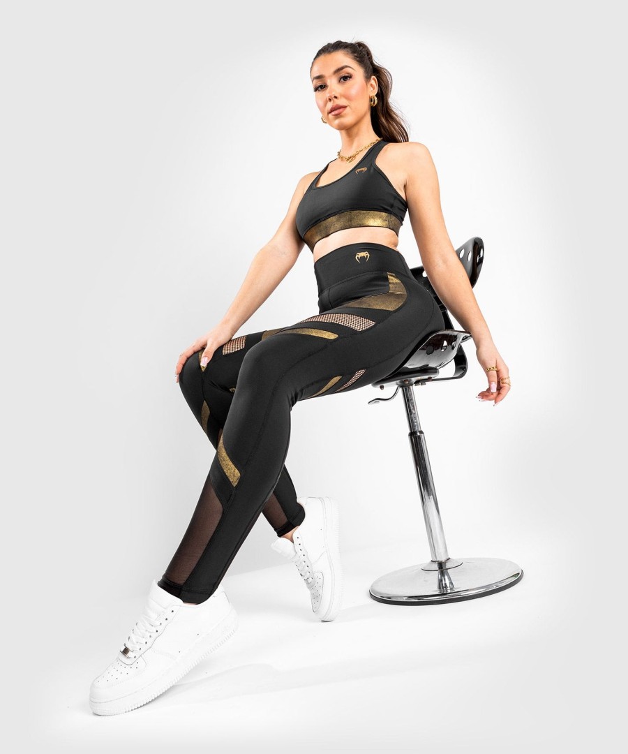 venum lightning leggings – for dame – svartgull