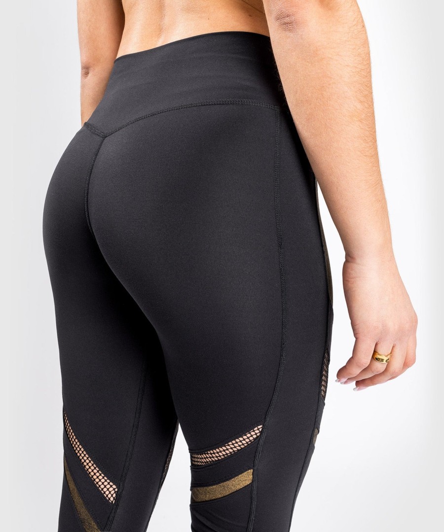 venum lightning leggings – for dame – svartgull