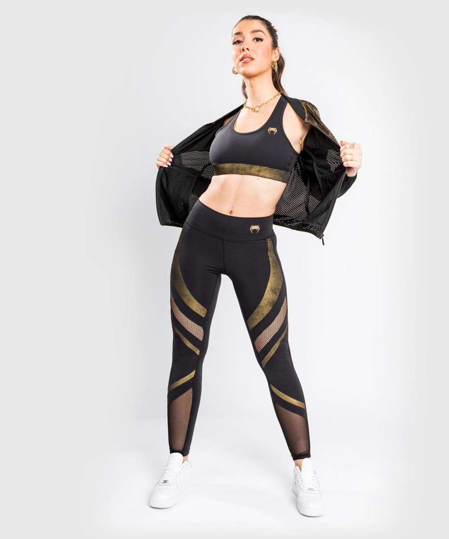 venum lightning leggings 78 – for dame – svartgull