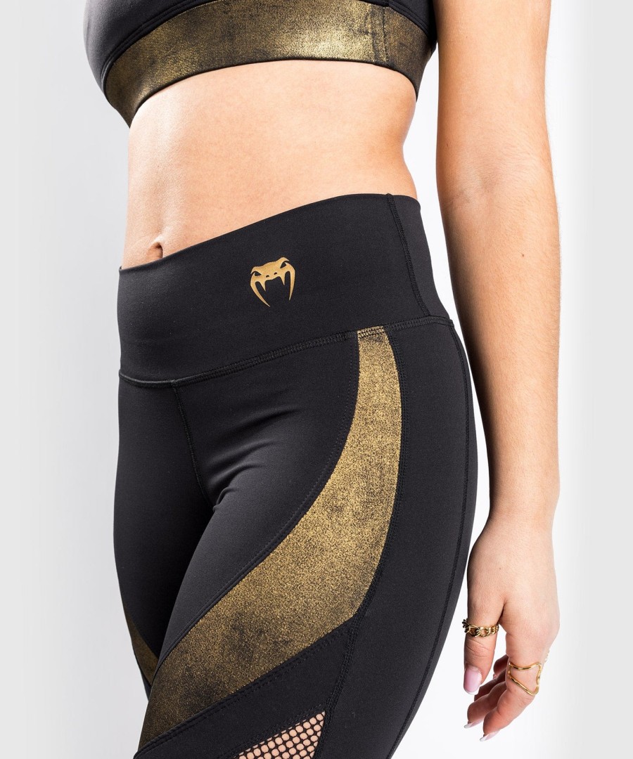 venum lightning leggings 78 – for dame – svartgull