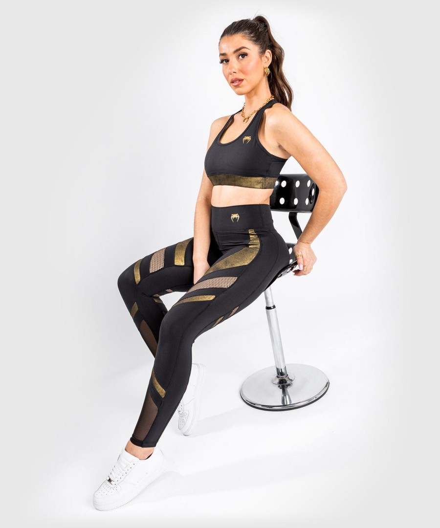 venum lightning leggings 78 – for dame – svartgull