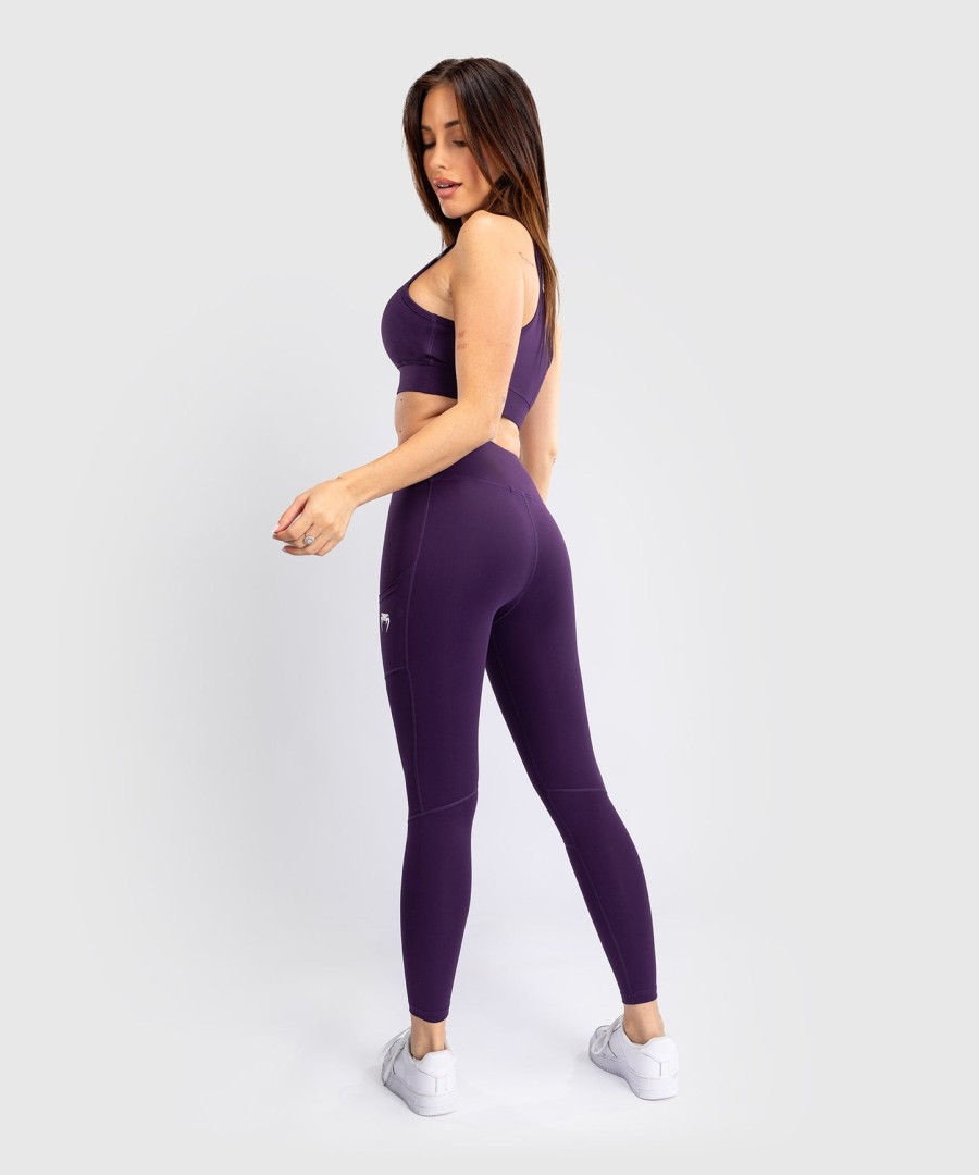venum essential women performance leggings – dyp lilla
