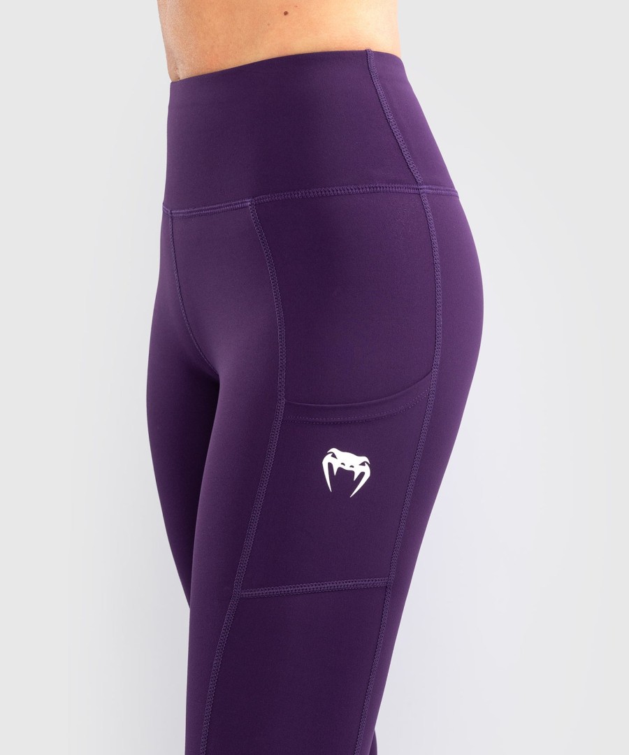 venum essential women performance leggings – dyp lilla